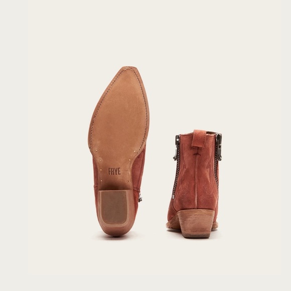 Sacha Primrose Shortie Frye Booties - Picture 8 of 11